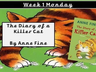 Whole Class Reading Year 3 Year 2 - The Diary of a Killer Cat