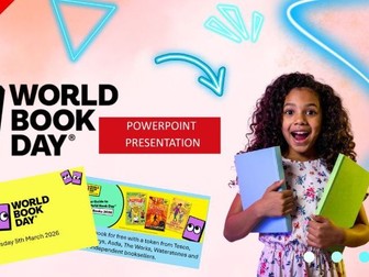 World Book Day 2026 Presentation - Assembly or Tutor Time