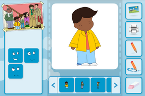 Sam Gets Lost Character Focus - Interactive Activity - Bonfire Night KS1