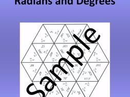 Radians and Degrees – Math puzzle
