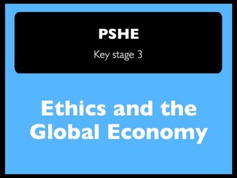 Ethics and the global economy