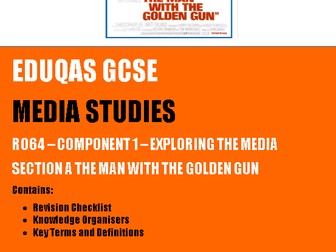 EDUQAS GCSE Media Studies Revision Checklist - The Man With The Golden Gun