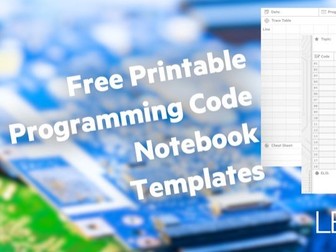 Programming Code Notebook Printable