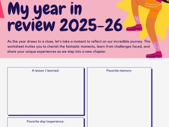 My year in review (personal development)