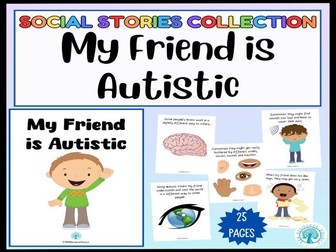My Friend is Autistic Social Story