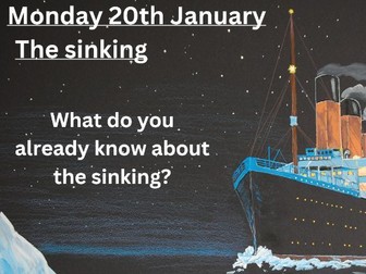 The Titanic - History Unit
