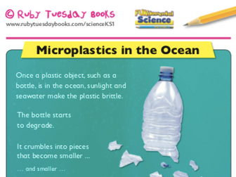Let's Investigate Plastic Pollution: Microplastics in the Ocean