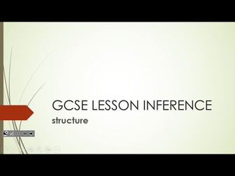 GCSE English Language (Structure Analysis) – Full Lesson