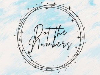 Dot the Numbers