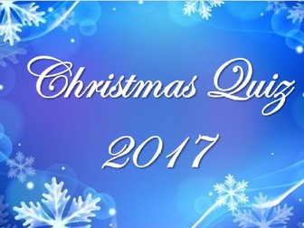 2017 Ultimate Christmas Quiz