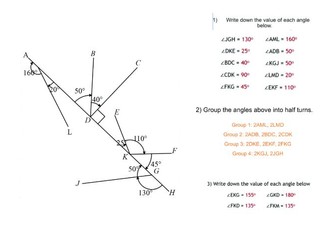 Identifying angles