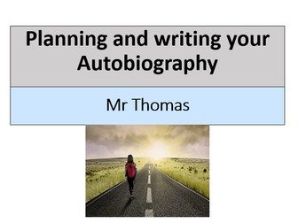 Autobiography lesson for year 8