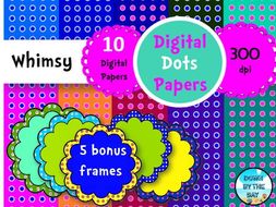 Digital Whimsy Dots #4