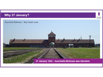 Holocaust Memorial Day Assembly - Secondary schools