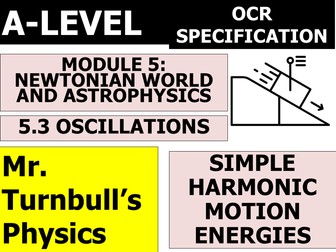 Simple Harmonic Motion Energies (OCR A-Level Physics)