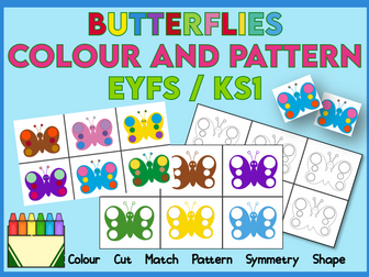 Butterfly Colour and Pattern Activities