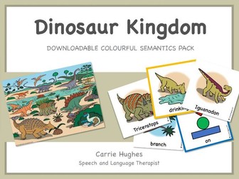 DINOSAUR KINGDOM - COLOURFUL SEMANTICS