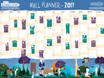 Learn at Chester Zoo - Help UK Wildlife Wall Chart 2017