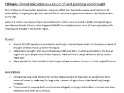 Examples of forced migration in history image