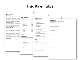 Fluid Kinematics