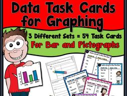 Data Task Cards for Graphing