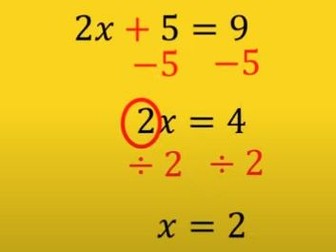 Get Great @ Maths Solving linear equations