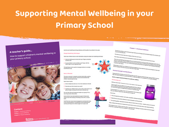 Support Mental Wellbeing - Primary Schools - Free Guide for Teachers