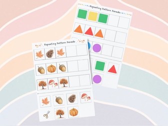 Maths - Repeating Pattern Parade