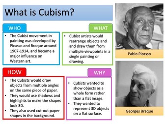 Still Life and Cubism Lessons