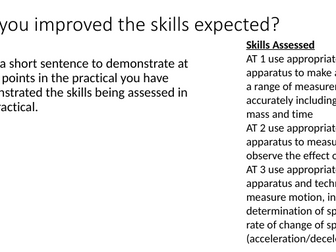 Acceleration required practical (P10)
