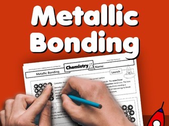Metallic Bonding Home Learning Worksheet GCSE