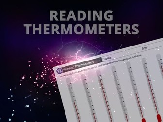 Reading Thermometers