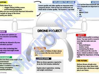 Drone Project - Cover or one-off lesson!