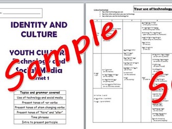 GCSE Booklet: Technology & Social Media - Booklet 1