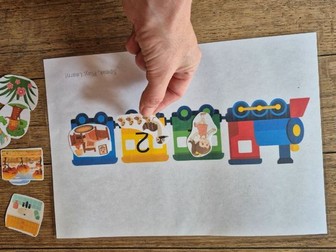 The Story Train - Sequencing and Storytelling Game/ Speech &Language Resource/EYFS/SEN