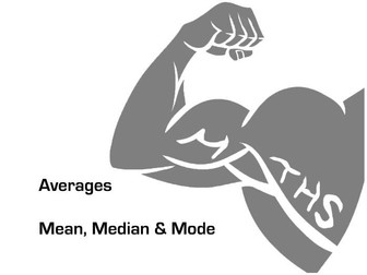 Calculating averages with real life data (Mean, Median and Mode)