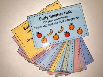 Early Finisher Cards