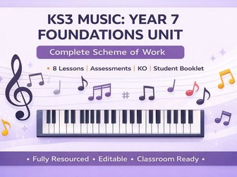 KS3 Music: Year 7 Music Foundations Unit