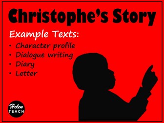 Christophe's Story 4 Example Texts BUNDLE