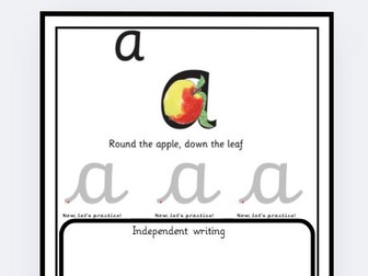 RWI Pre-Cursive Handwriting