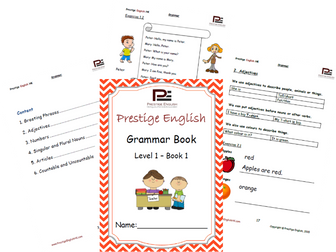 English Grammar Book - Level 1 Book 1