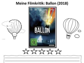 KS3 German Ballon Film Workbook