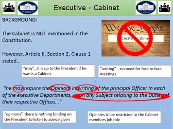 US Cabinet (Updated 2023) - The Executive in the USA