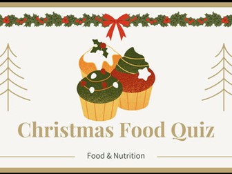 2023 Christmas Food Quiz