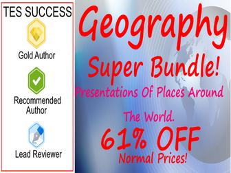 Geography Super Bundle - Countries and Cultures