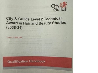 Hair and Beauty Technicals - All resources needed to teach two years