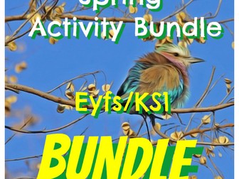 Spring Activity Bundle for EYFS/KS1