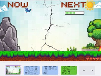 Gaming themed Now & Next