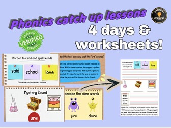 Phonics Lessons and worksheets!