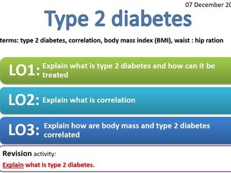 EDEXCEL CB7f Type 2 diabetes